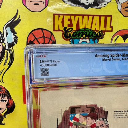 Amazing Spider-Man #55 CGC 6.0 Conserved White Pages Doc Ock Appearance Marvel