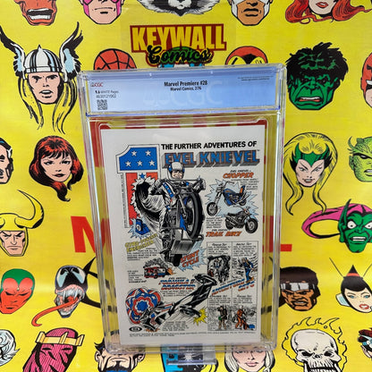 Marvel Premiere #28 CGC 9.6 White Pages Legion of Monsters 1976