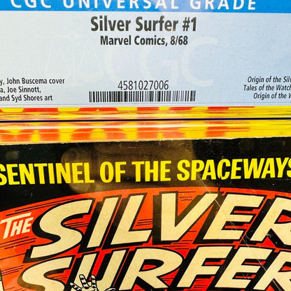 Silver Surfer #1 CGC 4.0 Marvel 1968 Comics  Stan Lee John Buscema Origin