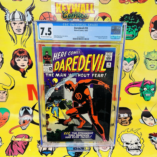 DAREDEVIL #10 CGC 7.5 1st App of the Ani-Men! Silver Age Marvel Comic 1965