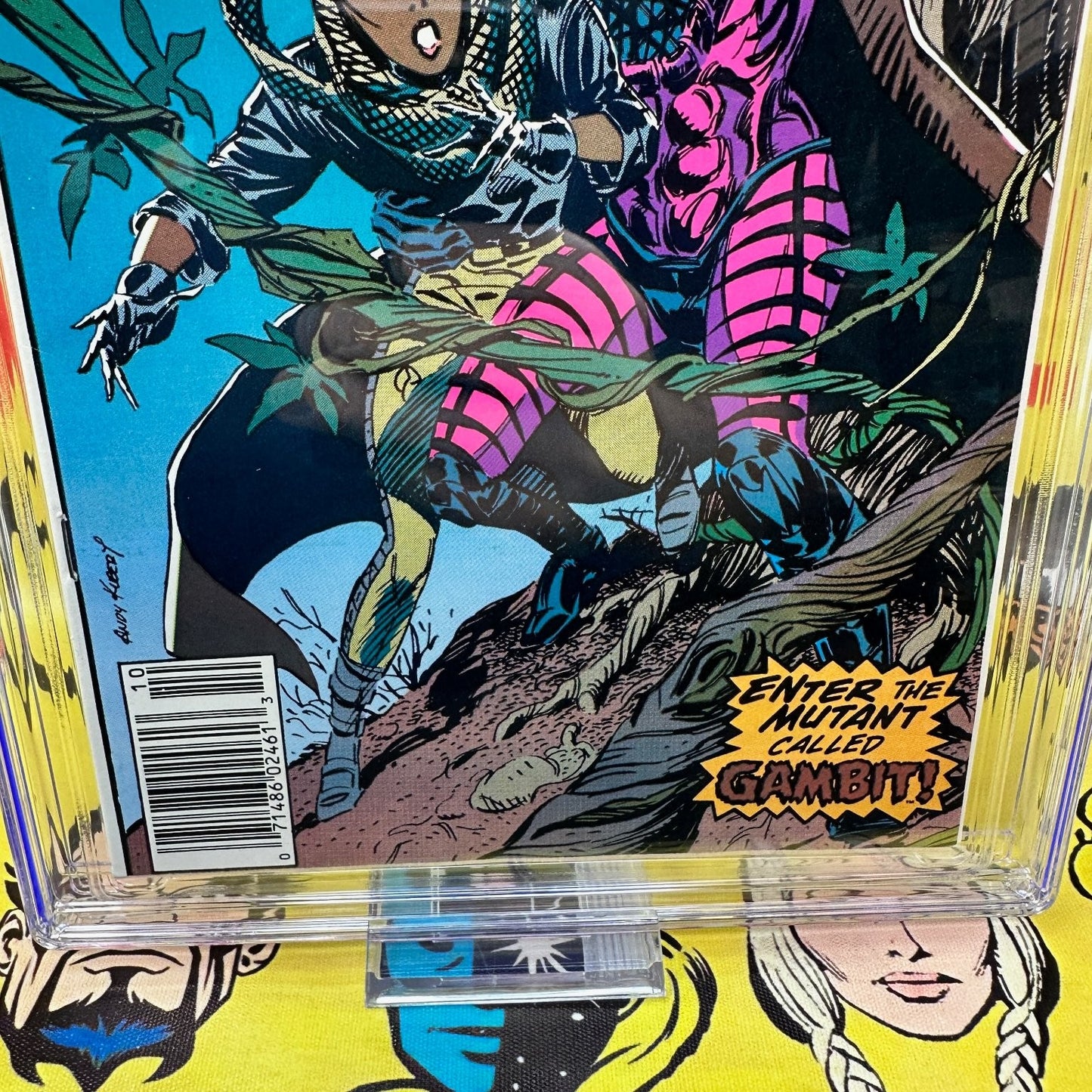 Uncanny X-Men #266 CGC 9.4 Newsstand 1st Gambit Mystique Marvel 1990