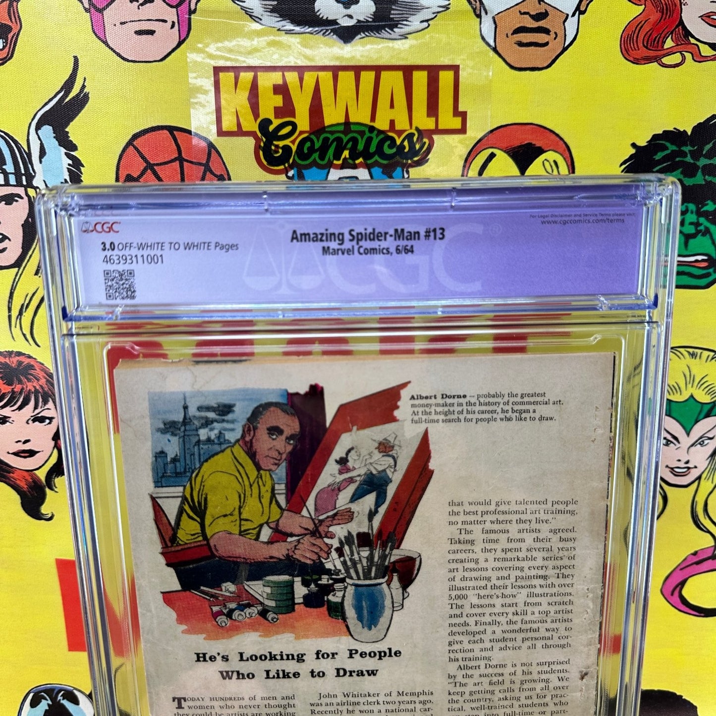 Amazing Spider-Man #13 CGC 3.0 Restored Mysterio Origin 1964 Marvel