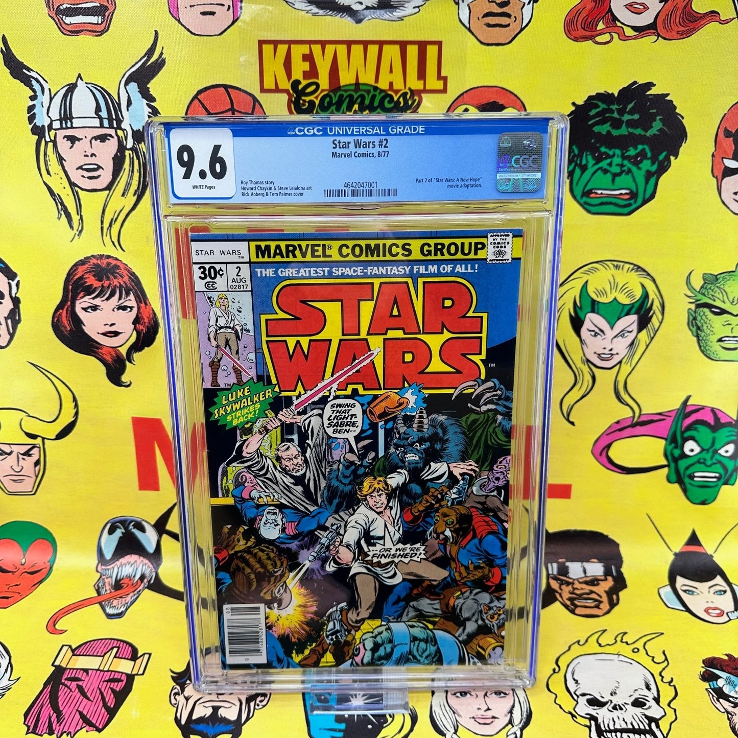 Star Wars #2 CGC 9.6 White Pages Marvel Comics 1977 Movie Adaptation