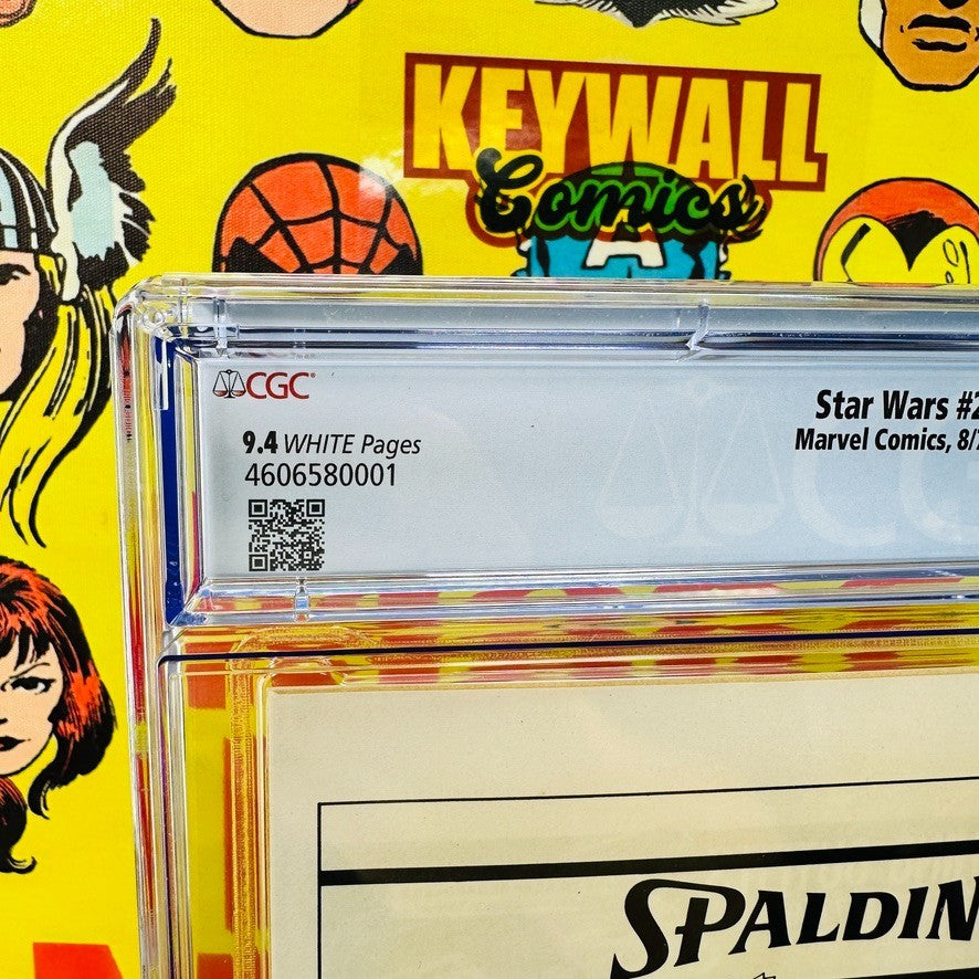 Star Wars #2  CGC 9.4 Nice White Pages 1977 Newstand Obi-Wan Kenobi