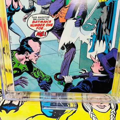 The Joker #1 CGC 9.8  1st Solo Series  Batman Catwoman White Pages DC 1975