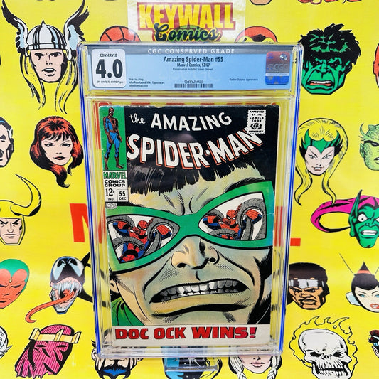 Amazing Spider-Man #55 CGC 4.0 Conserved  Doctor Octopus appearance Romita 1967
