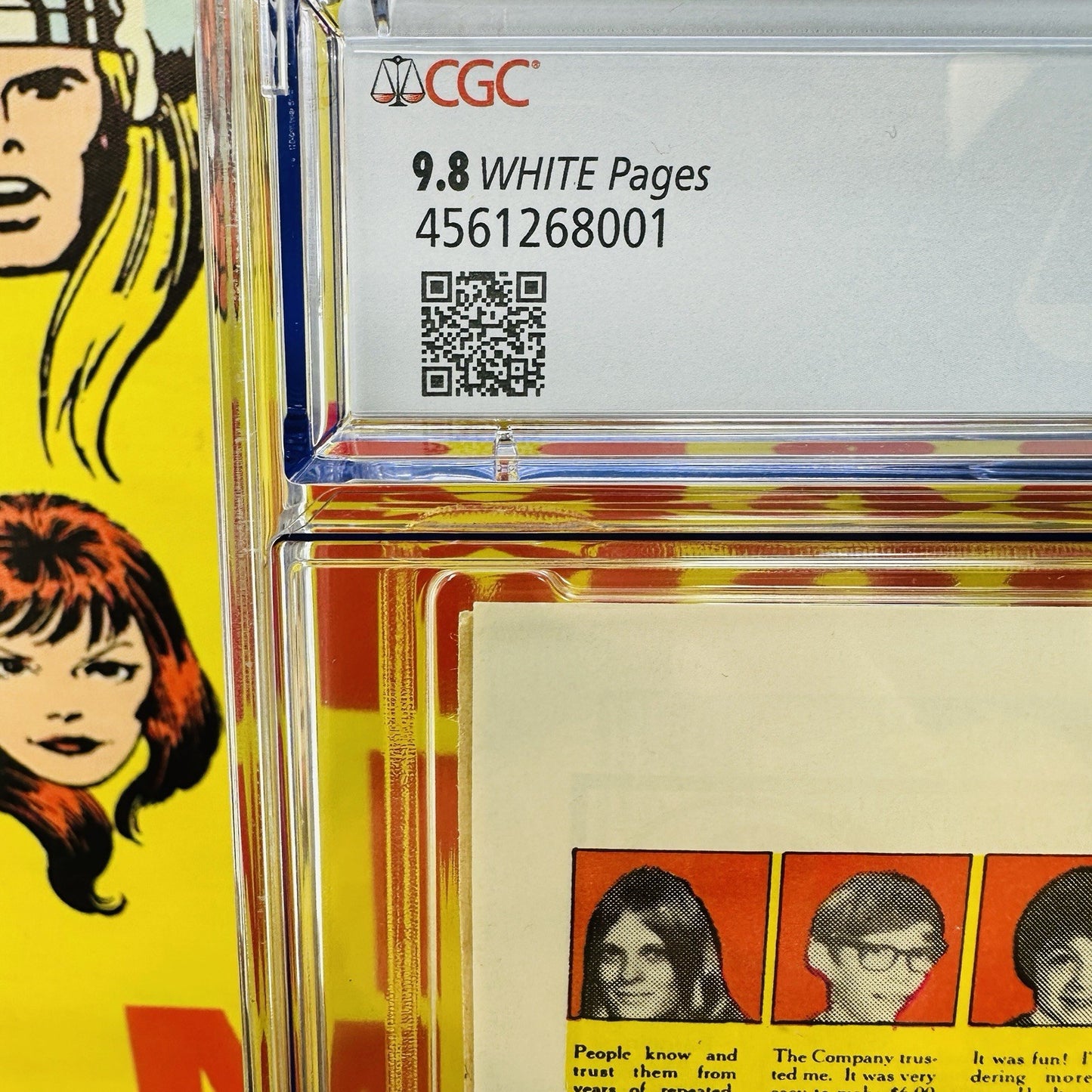 MS. MARVEL #4 CGC 9.8 WHITE PAGES CLAREMONT STORY MOONEY ART