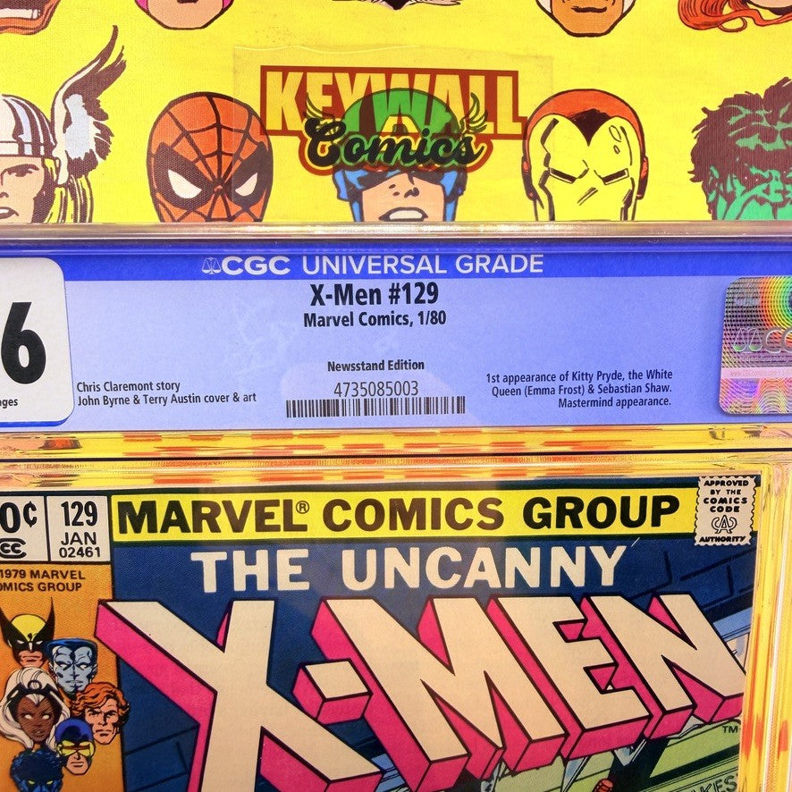 CGC 9.6 X-Men #129 Newsstand1st Kitty Pryde White Queen Emma Frost Sebastian