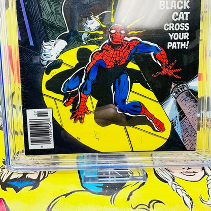 Amazing Spider-Man #194 CGC 8.5 Newsstand 1st app of the Black Cat! 1979 White