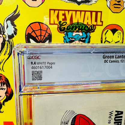 GREEN LANTERN #87 CGC 9.4 WHITE PAGES DC COMICS 1971 1ST APPEARANCE JOHN STEWART