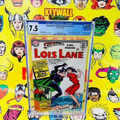 Superman's Girlfriend Lois Lane #70 CGC 7.5  1st Silver age Catwoman 1966