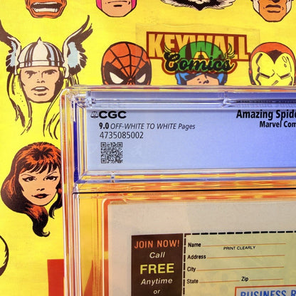Amazing Spider-Man #194 CGC 9.0 OW/W 1st Appearance of Black Cat Felicia Hardy