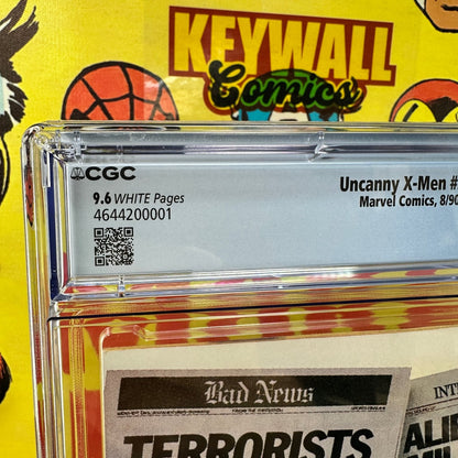 Uncanny X-Men #266 CGC 9.6 White Pages 1st Gambit Marvel 1990