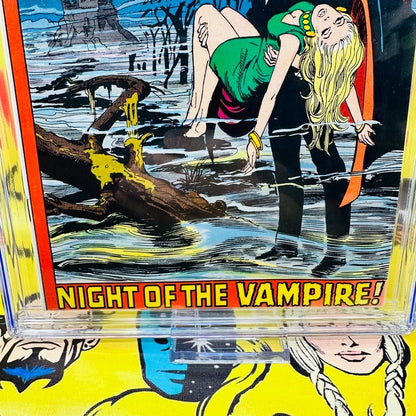 TOMB OF DRACULA #1 CGC 7.5 Conserved White pages 1972 1st appearance of Dracula