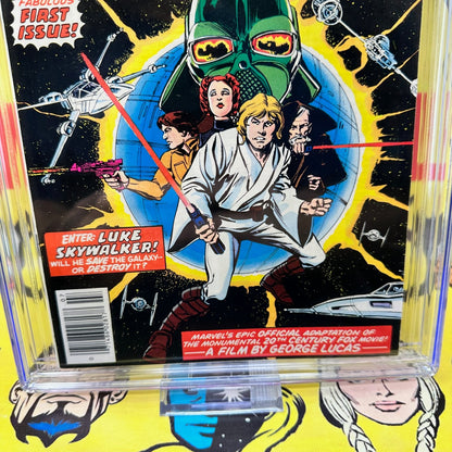 Star Wars #1 CGC 9.4 Marvel Comics White Pages 1977 Roy Thomas