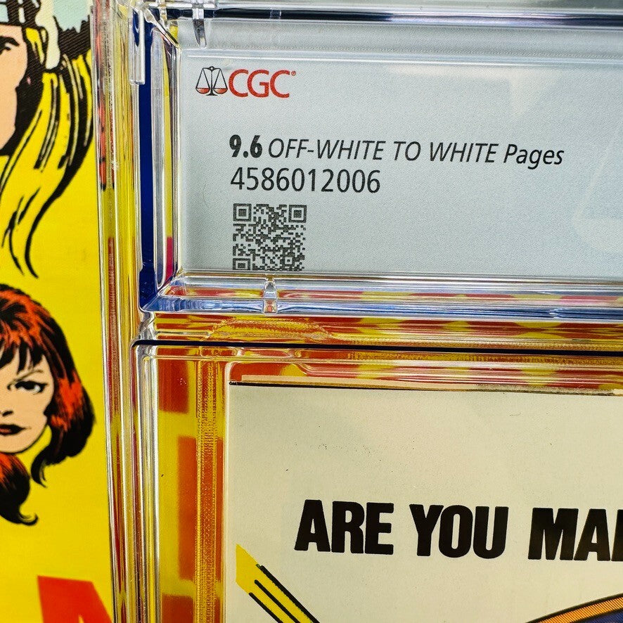 Wolverine Limited Series #1 CGC 9.6 Newsstand Iconic Frank Miller Cover Art 1982