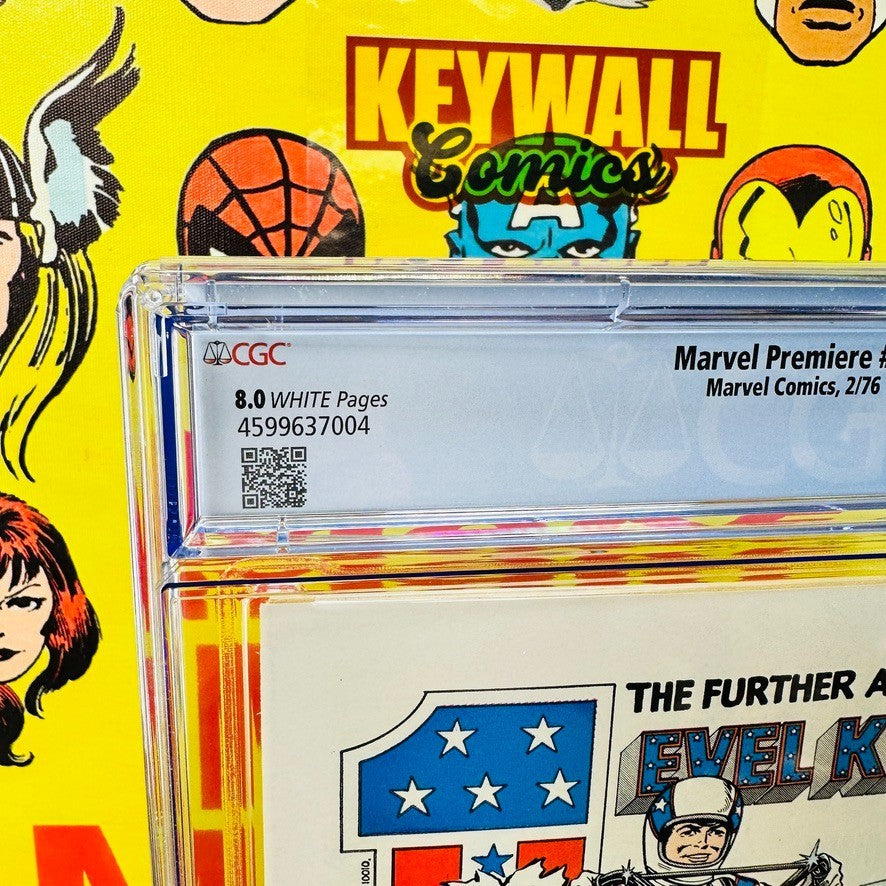 Marvel Premiere #28 CGC 8.0 Legion of Monsters Bronze Age Marvel 1976 White Page