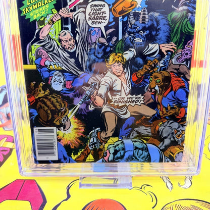 Star Wars #2 CGC 8.5 White Pages Marvel Comics 1977 Luke Skywalker Movie Adapt