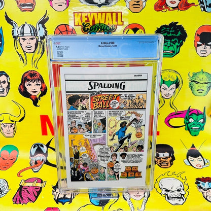 X-MEN #108 CGC 9.8 White Pages 1st John Bryne Art on Title 1977