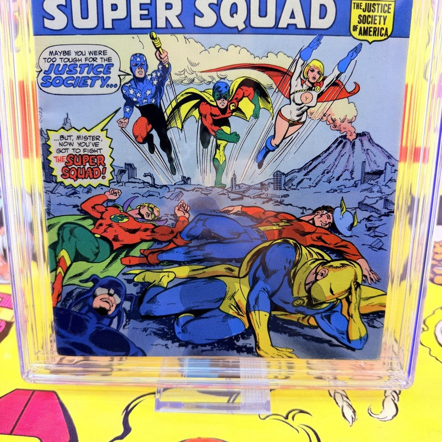 All-Star Comics #58 CGC 7.0 OW/W Pages 1st Power Girl DC Comics 1976 JSA Super