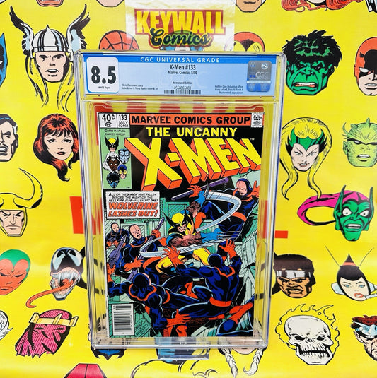 Uncanny X-Men #133 CGC 8.5 1st Solo Wolverine Cover Newsstand  White Pages