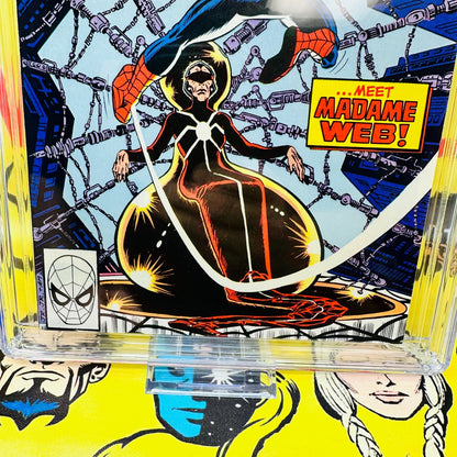 AMAZING SPIDER-MAN #210 CGC 9.6 White Pages  1st App Madame Web