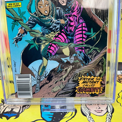 Uncanny X-Men #266 CGC 9.8 Newsstand White Pages 1st Gambit Appearance Marvel