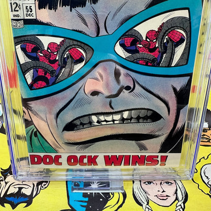 Amazing Spider-Man #55 CGC 6.0 Conserved White Pages Doc Ock Appearance Marvel