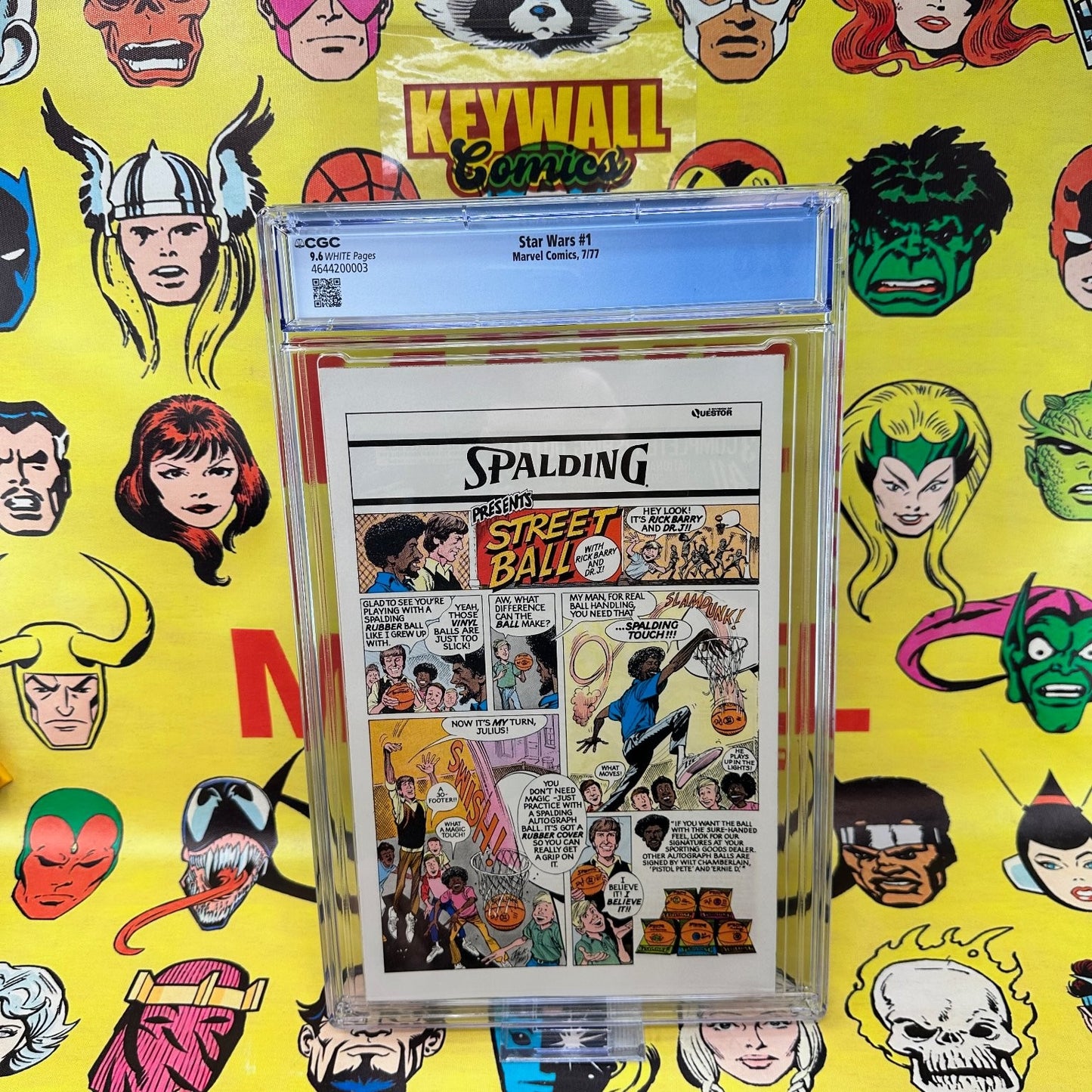 Star Wars #1 CGC 9.6 White Pages Marvel 1977 Roy Thomas Chaykin