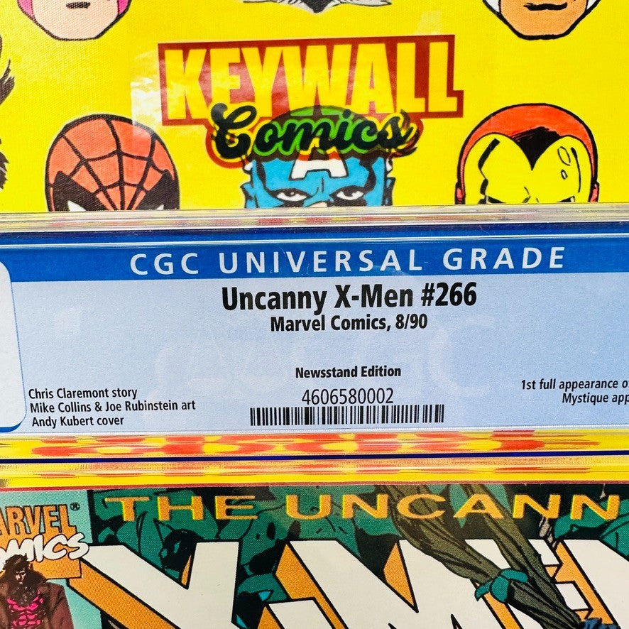 アメコミリーフ X-Men #266 CGC 6.5 Newstand Uncanny X-Men #266 (Newsstand Edition) Value - GoCollect