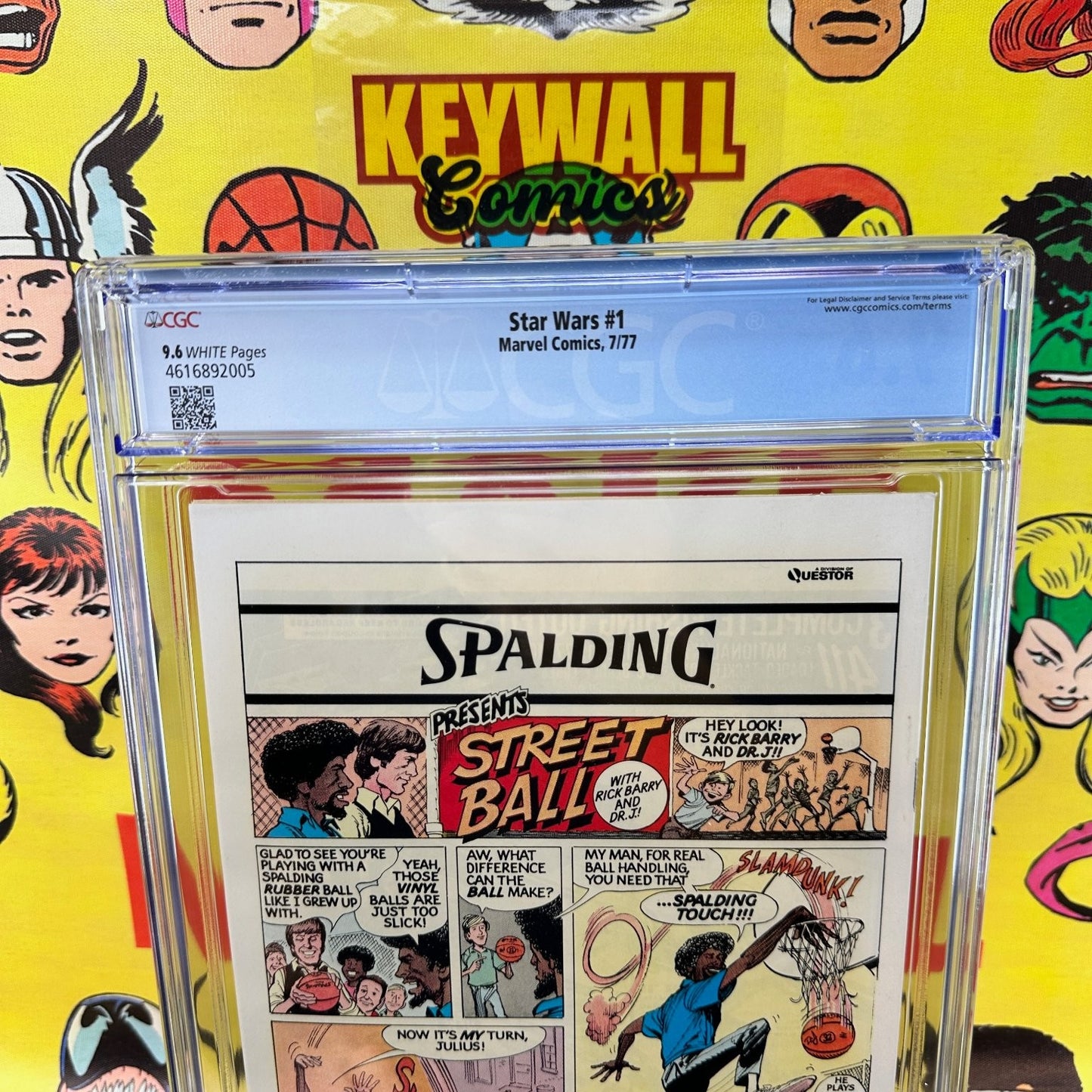 Star Wars #1 CGC 9.6 White Pages Marvel 1977 Roy Thomas Chaykin