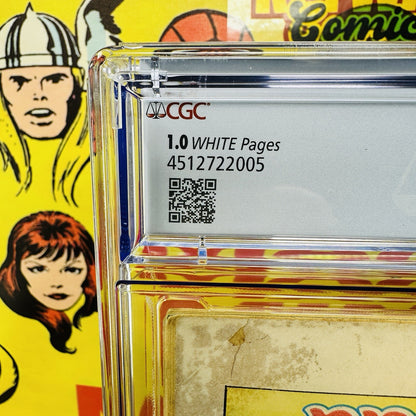 Incredible Hulk #180 CGC 1.0 Mark Jewelers Missing stamp 1st Wolverine White