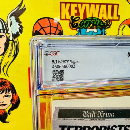 Uncanny X-Men #266 CGC 9.2 NM 1st Gambit Marvel Comics 1990 Newsstand