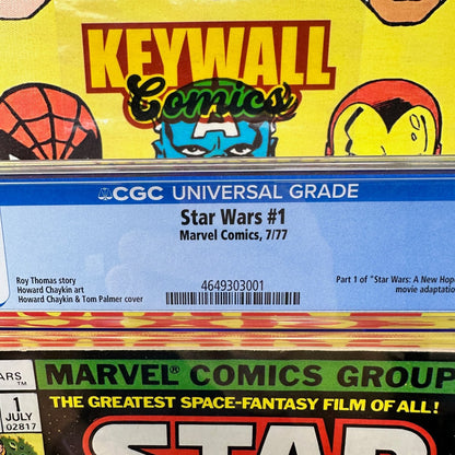 Star Wars #1 CGC 7.0 Marvel Comics 1977 Howard Chaykin Cover