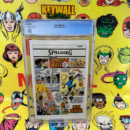 Star Wars #2 CGC 9.6 White Pages Marvel Comics 1977 Movie Adaptation