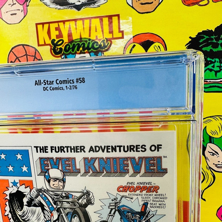 ALL STAR COMICS #58 CGC 9.4 First app. of POWER GIRL! Key 1976