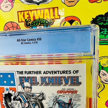 ALL STAR COMICS #58 CGC 9.4 First app. of POWER GIRL! Key 1976