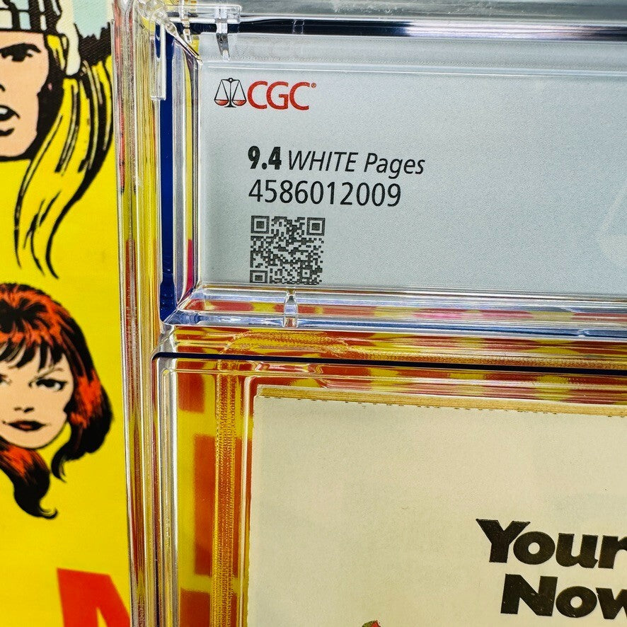 Uncanny X-Men #101 CGC 9.4 NEWSSTAND WHITE Pages 1st App Phoenix 1976