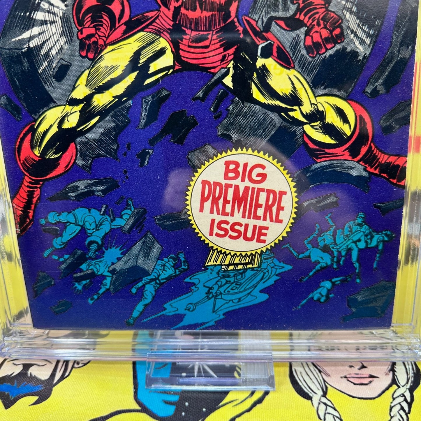 Iron Man #1 CGC 7.0 Conserved Off-White to White Pages Marvel 1968