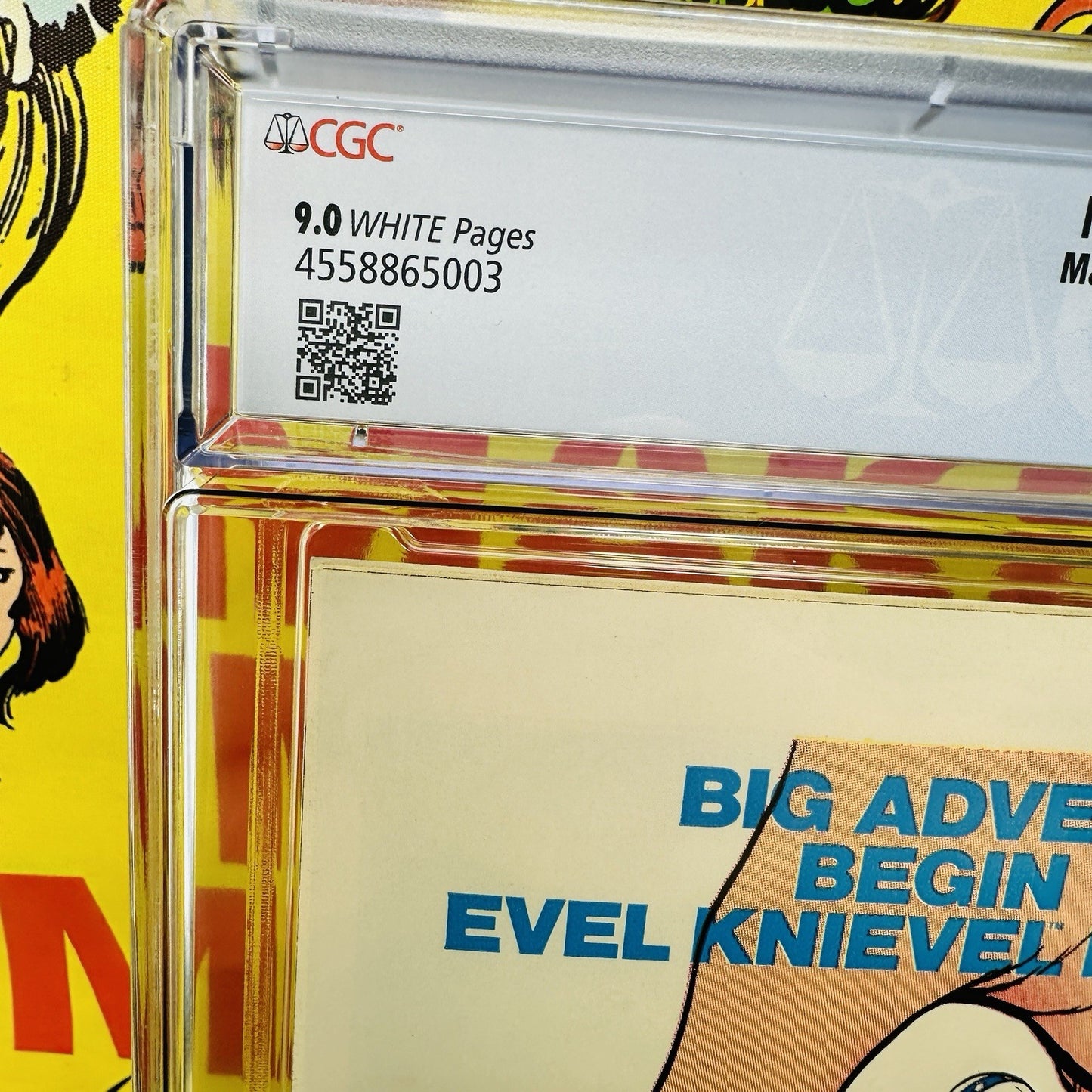 Ms. Marvel #1  CGC 9.0  1st Carol Danvers as Ms. Marvel. 1977 White Pages