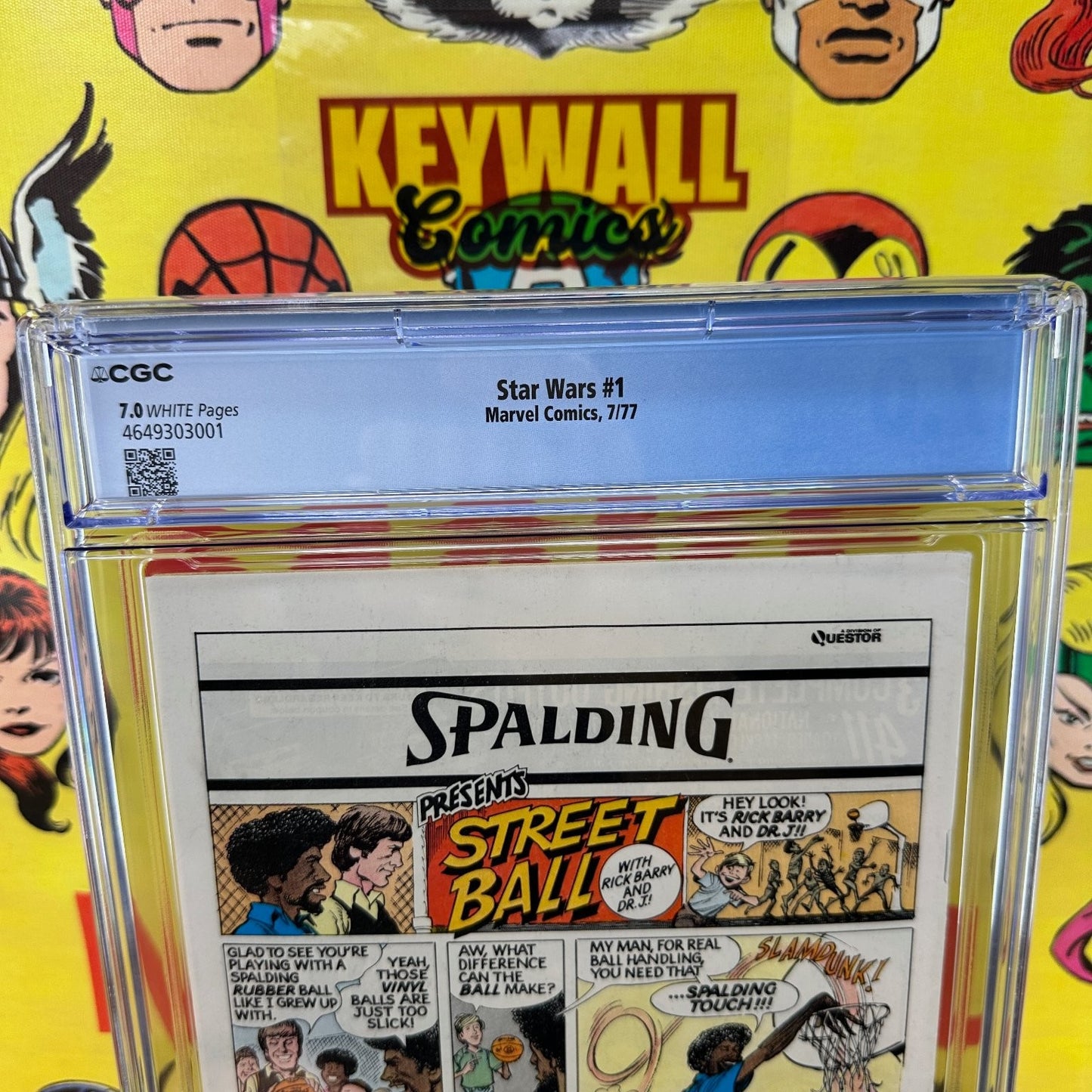 Star Wars #1 CGC 7.0 Marvel Comics 1977 Howard Chaykin Cover