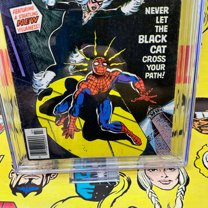 Amazing Spider-Man #194 CGC 6.5 White Pages Black Cat 1979 Marvel