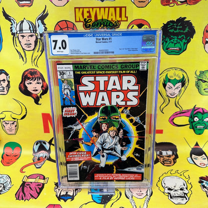Star Wars #1 CGC 7.0 Marvel Comics 1977 Howard Chaykin Cover