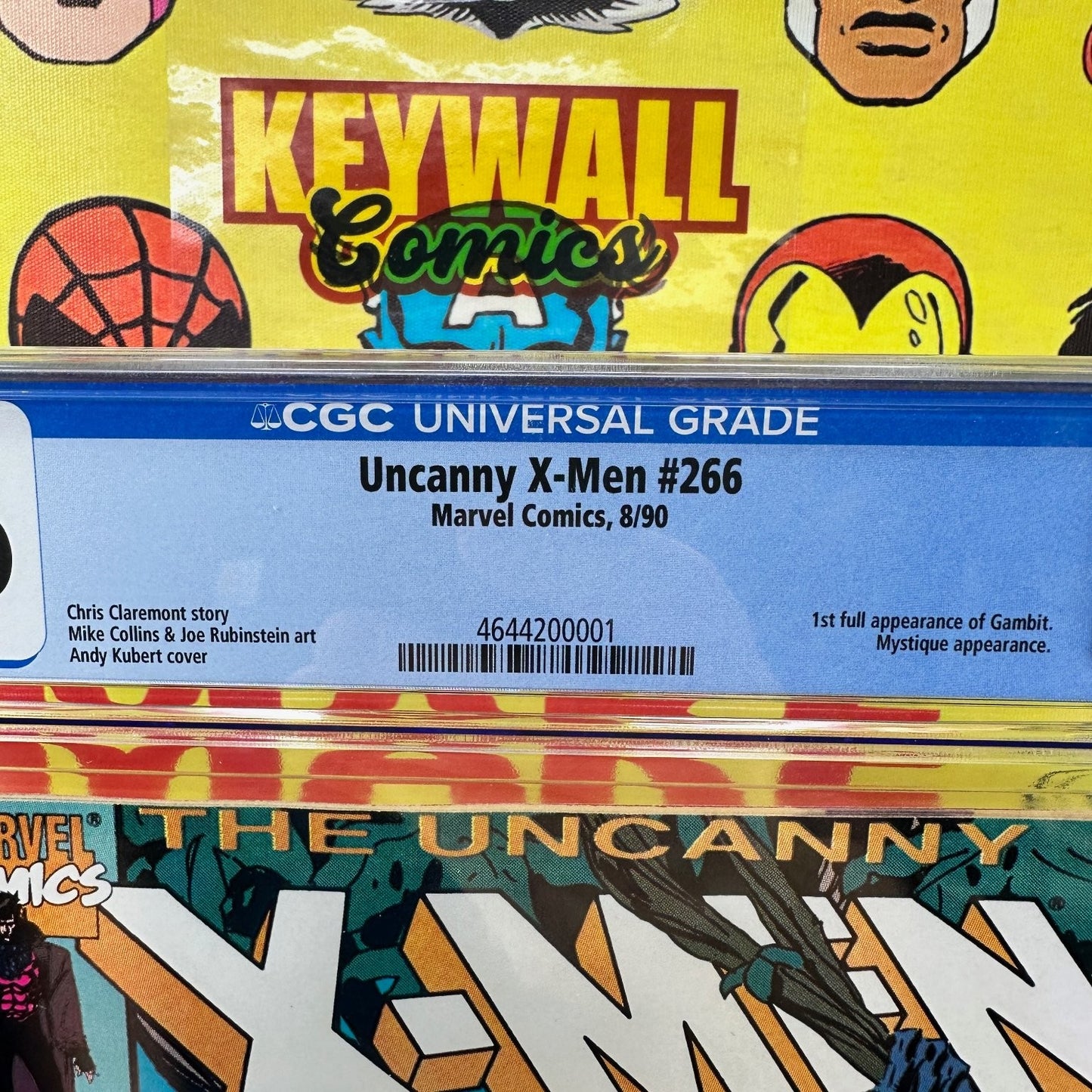 Uncanny X-Men #266 CGC 9.6 White Pages 1st Gambit Marvel 1990