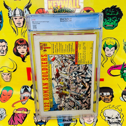 Silver Surfer #1 CGC 4.0 Marvel 1968 Comics  Stan Lee John Buscema Origin