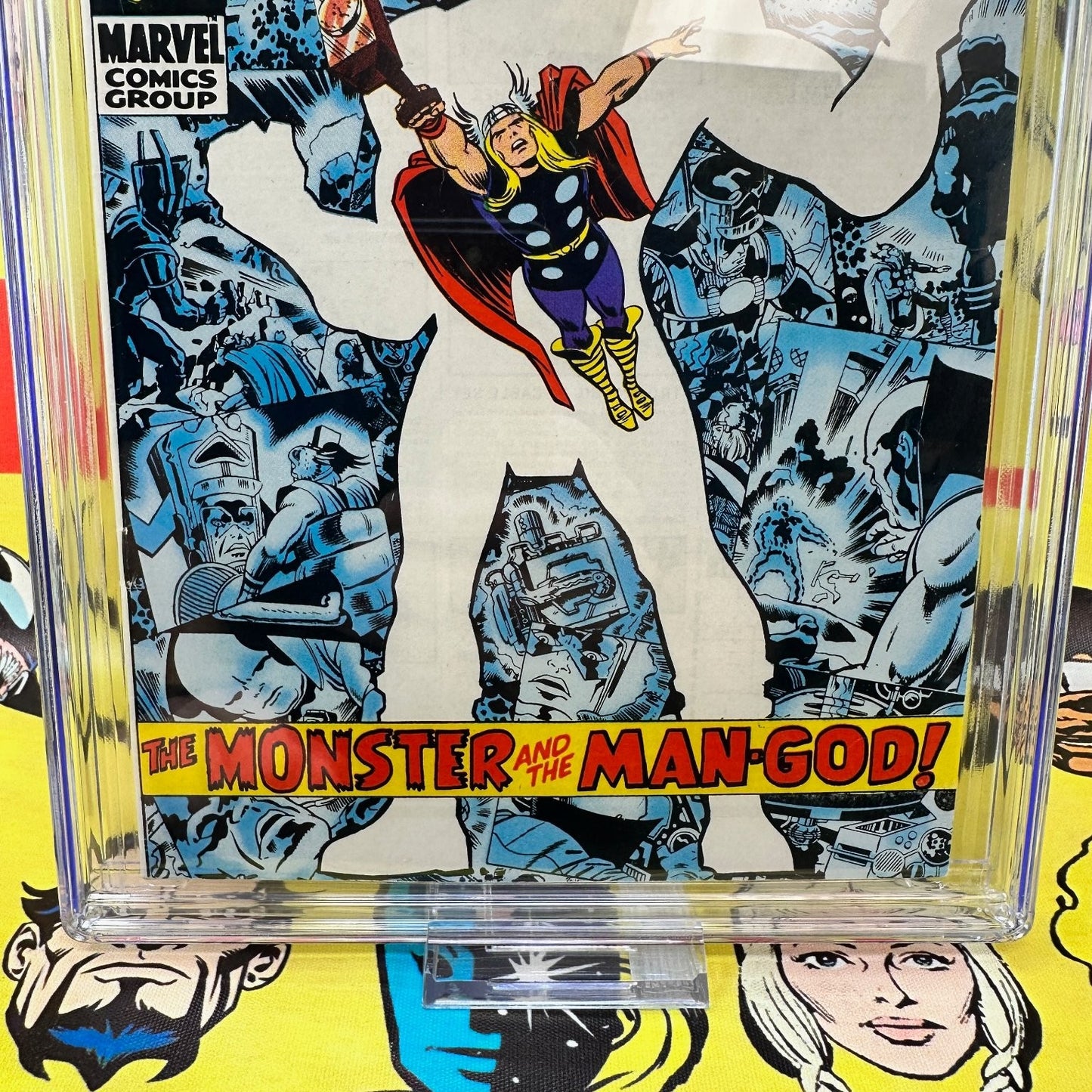 Thor #169 CGC 7.5 White Pages Origin of Galactus Marvel 1969