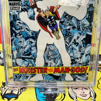 Thor #169 CGC 7.5 White Pages Origin of Galactus Marvel 1969
