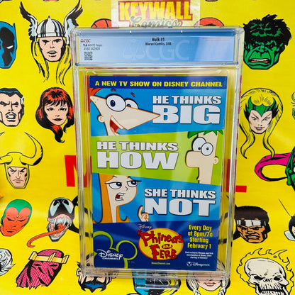 Hulk #1 CGC 9.6  1st Appearance of Red Hulk 2008 Jeph Loeb Marvel Comics