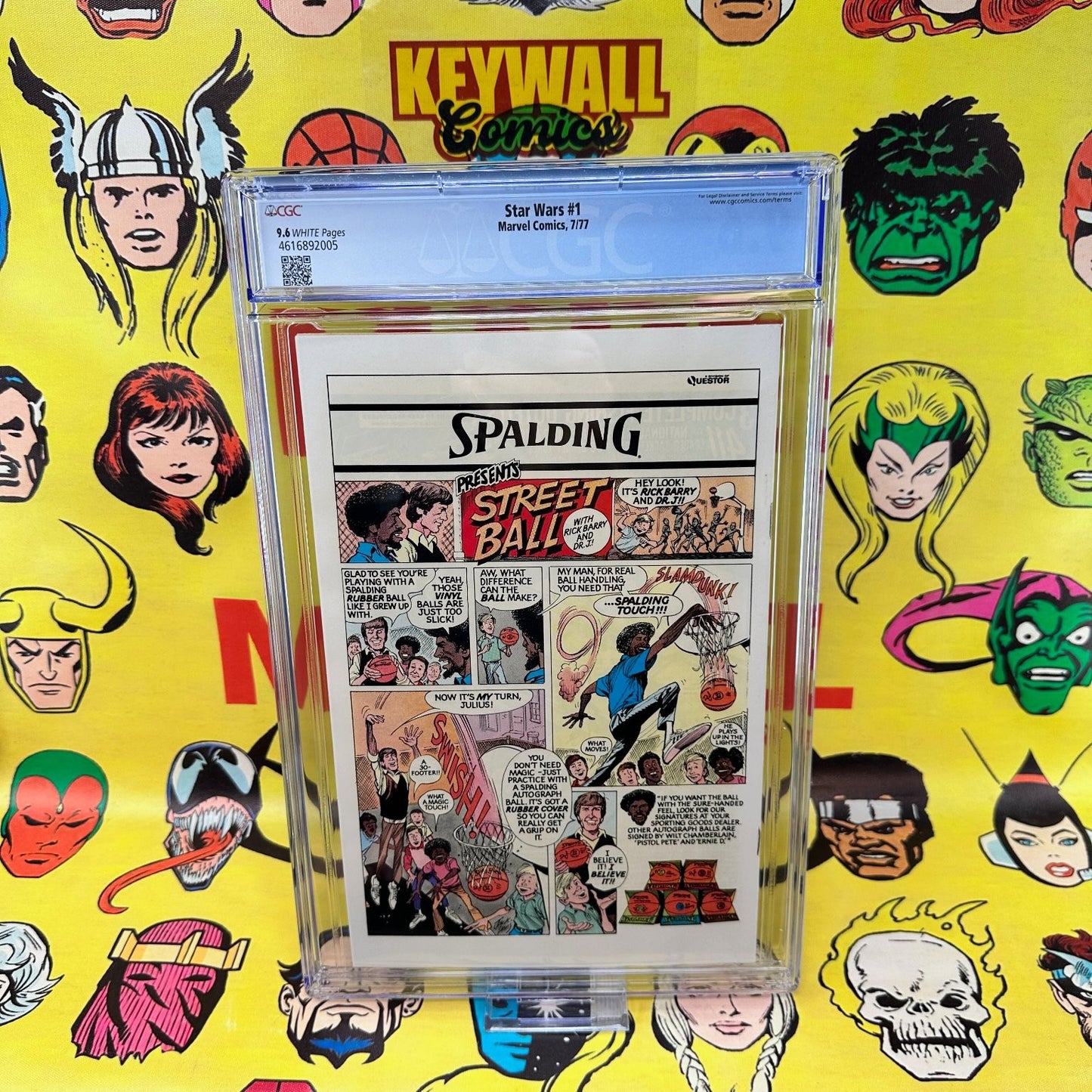 Star Wars #1 CGC 9.6 White Pages Marvel 1977 Roy Thomas Chaykin