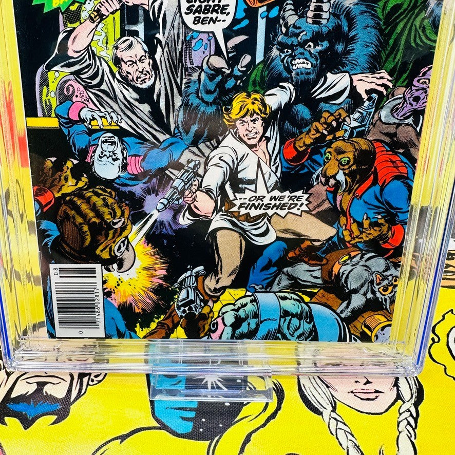 Star Wars #2  CGC 9.4 Nice White Pages 1977 Newstand Obi-Wan Kenobi